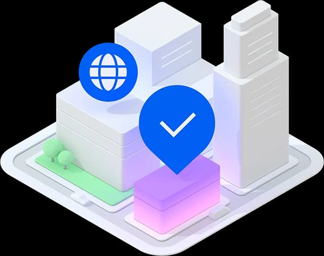 international address verification icon