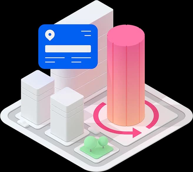 us reverse geocoding icon
