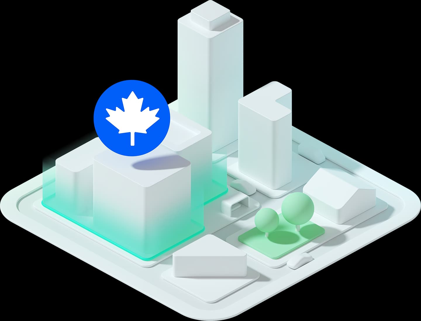 Canada parcel boundary data