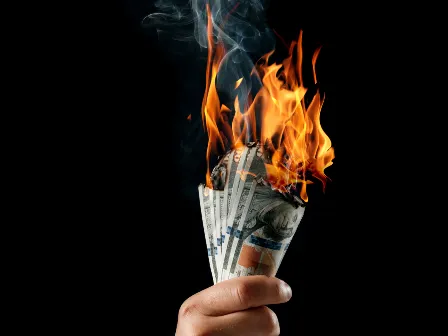 Burning money by not reducing unnecessary costs