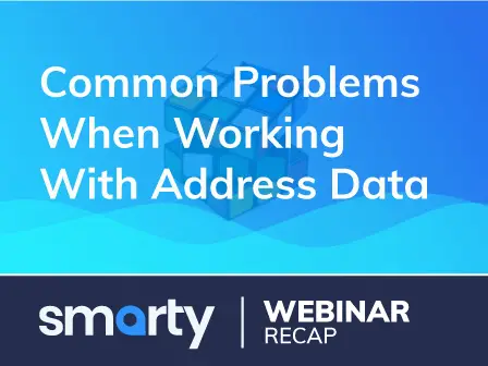 There are many problems when working with address data. Join Adam Charlton as he covers the challenges he's encountered and how to deal with them.