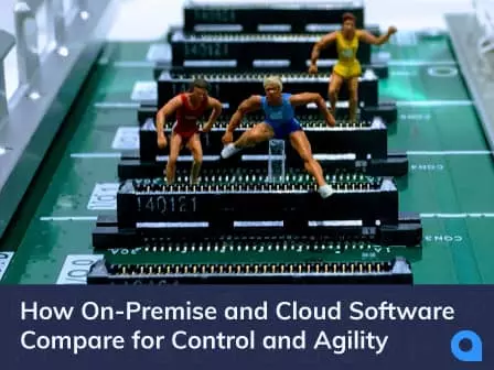 On-premise servers give you complete control of data and hardware, while cloud services are agile, offering scalability and on-demand infrastructure.
