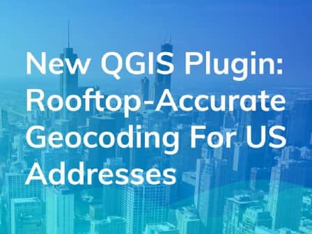 rooftop accurate QGIS Geocoding Plugin - US Address