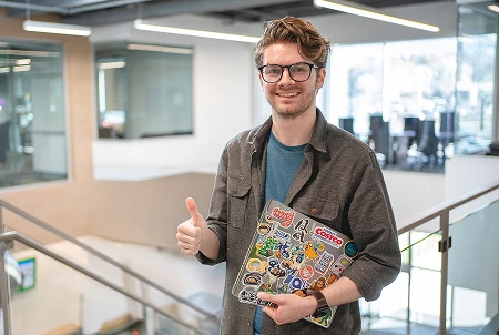 A developer at Smarty showing you the approval and validation your parents never did