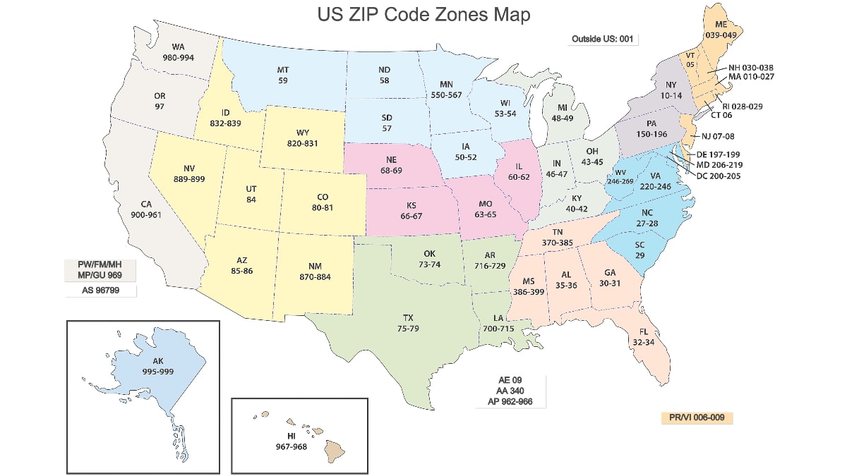ZIP Code™ Lookup - What are ZIP Codes & How To Find Them