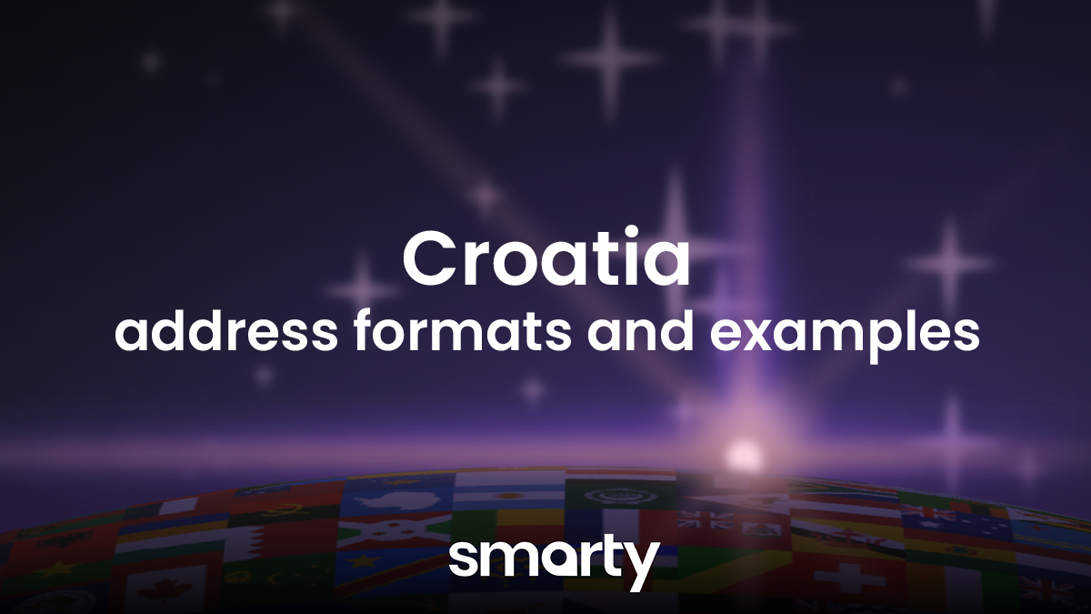 Croatia address formats & Croatian mailing address examples